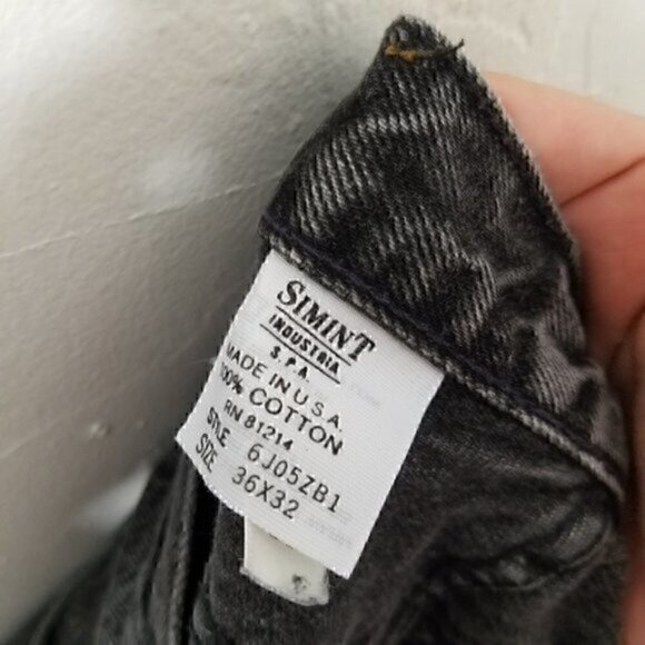 VTG Giorgio Armani V.DURINI 24 Milano Armani Jeans Size 36 - Picture 9 of 10